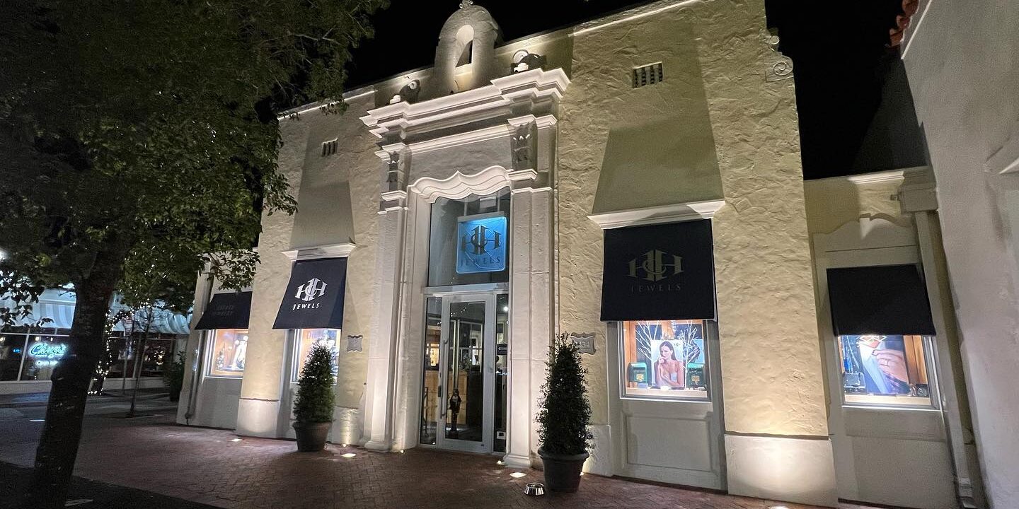 HH Jewelry – Facade HH Jewelry Accent Lighting. Coconut Grove, FL