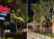 Sergio's Restaurant (Coral Way) Commercial LED Lighting - Miami Landscape Lighting