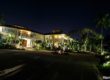 Residential front yard LED lights. Coconut Grove, FL