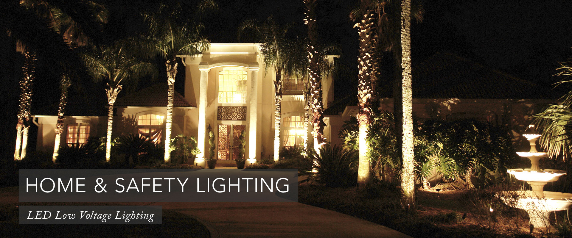 Miami landscape lighting design